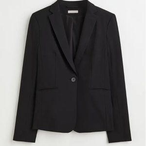 - Fitted Blazer, Black, Size small